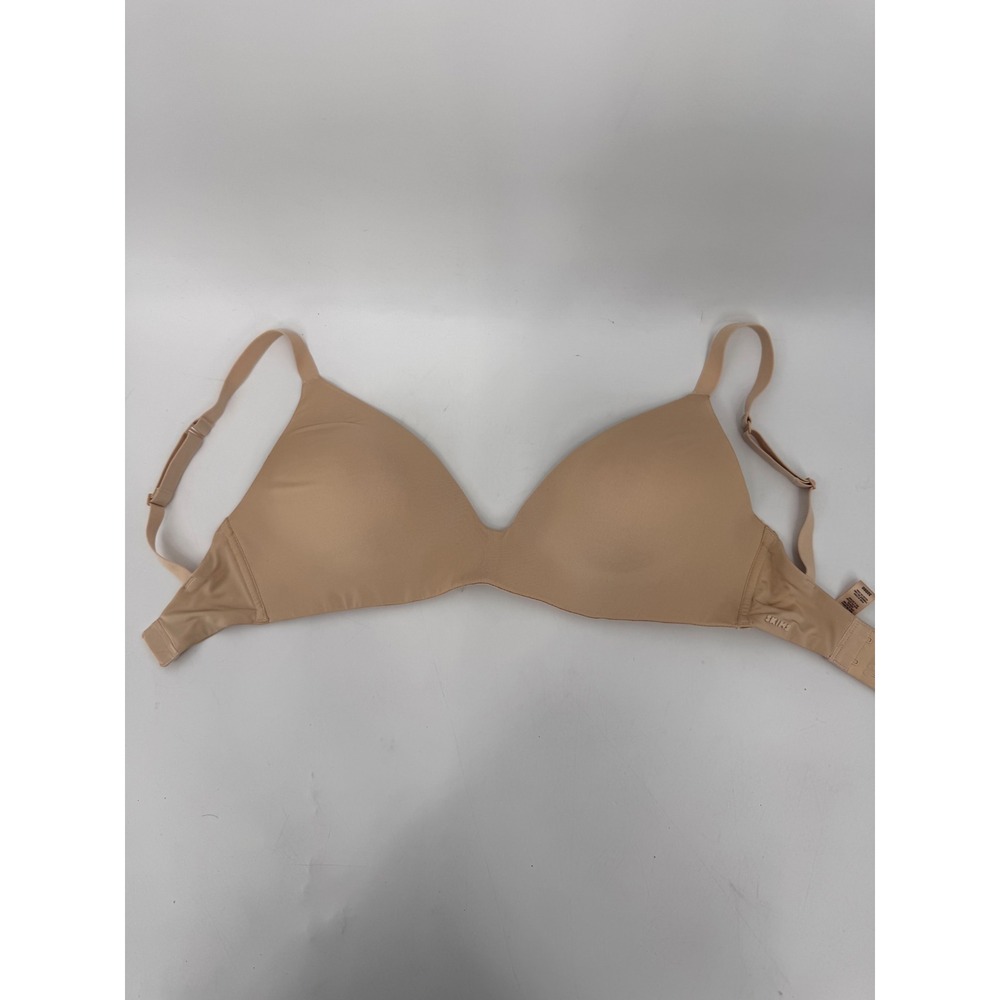 SKIMS Smooth Wireless T-Shirt Bra Women 32DDD Sand Molded Foam Cups